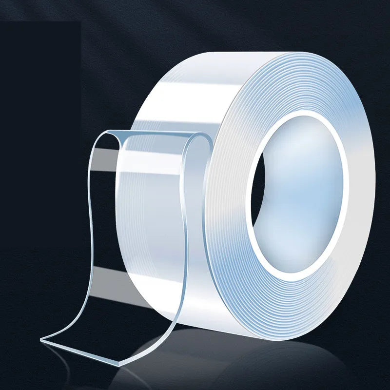 Revolutionary Double-Sided Nano Tape - Waterproof, Traceless & Reusable for All Your Household Needs!