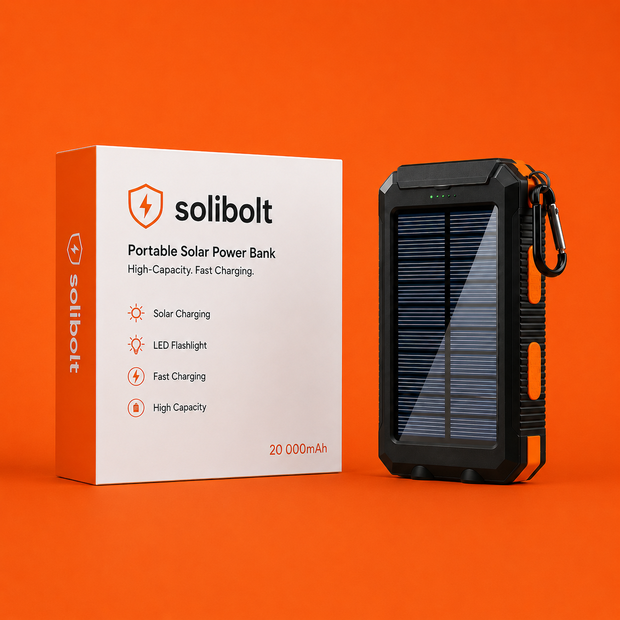 Portable Solar Power Bank