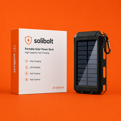 Portable Solar Power Bank