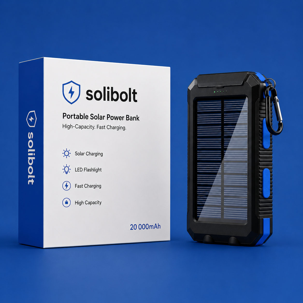 Portable Solar Power Bank
