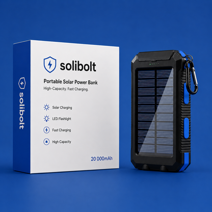 Portable Solar Power Bank