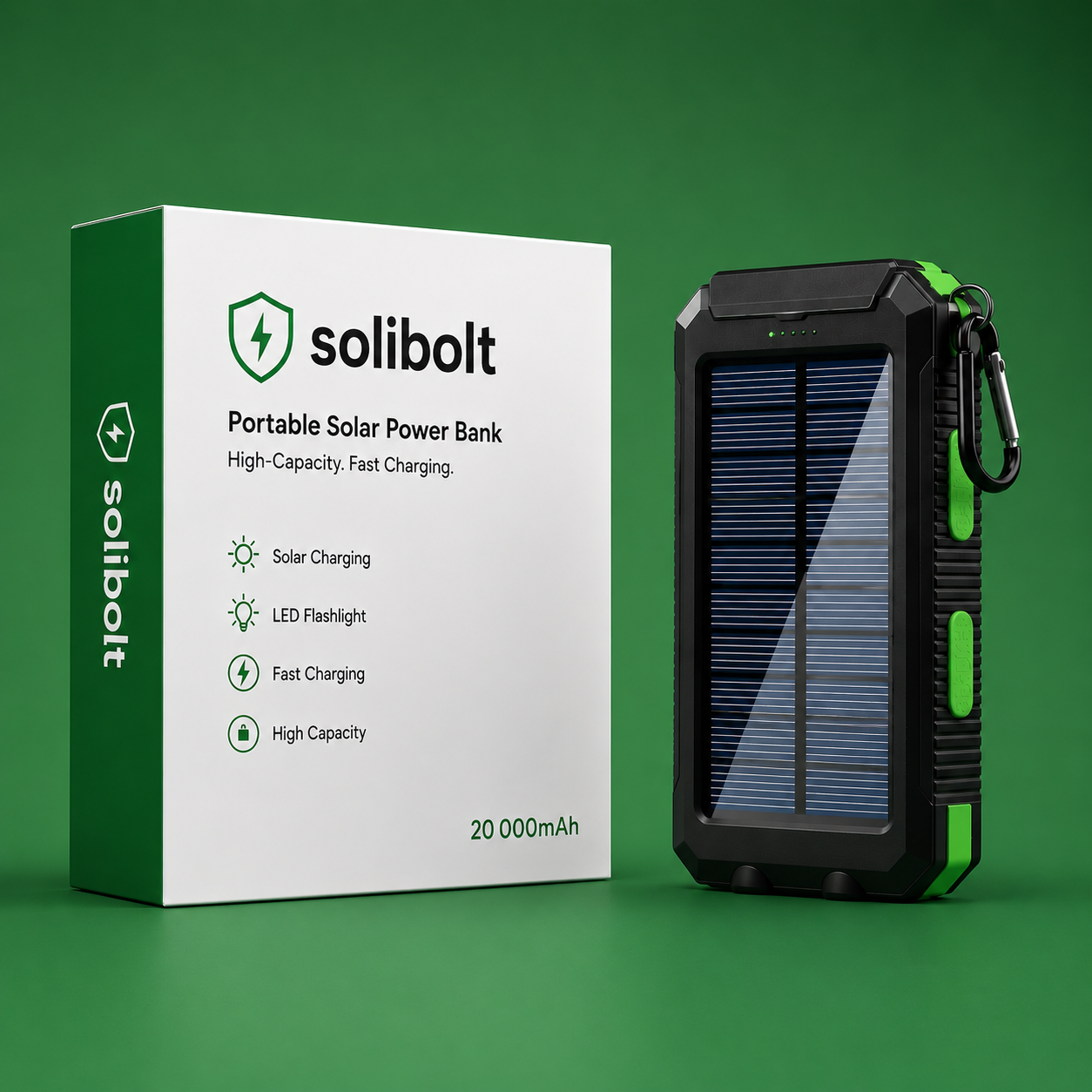 Portable Solar Power Bank