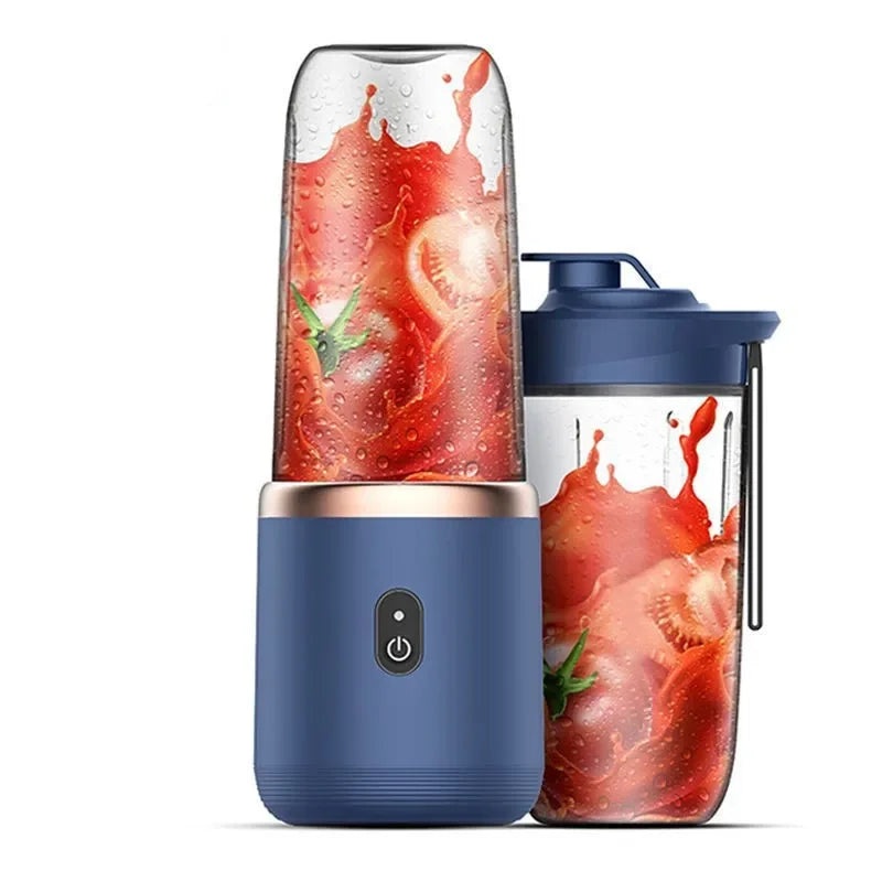 Experience Refreshing Summer Sips with Our Portable Electric Juice Blender - Perfect for Home and On-the-Go!