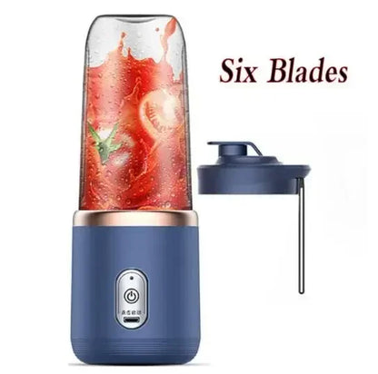 Experience Refreshing Summer Sips with Our Portable Electric Juice Blender - Perfect for Home and On-the-Go!